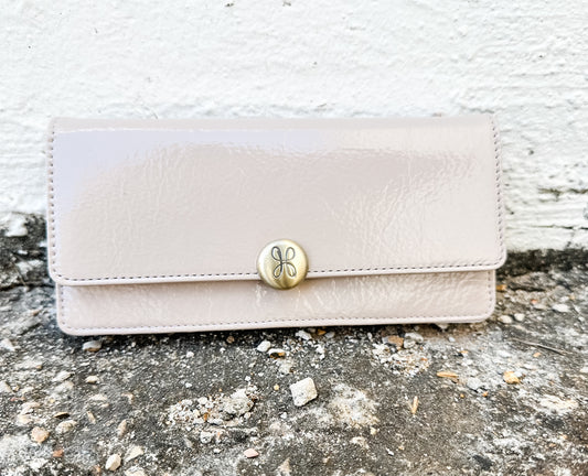 Hutton Wallet Stone Gloss