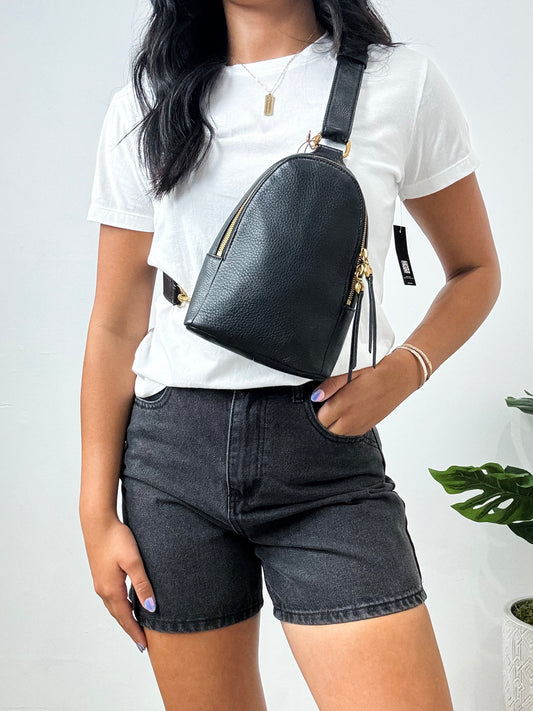 Classic Mom Shorts Charcoal
