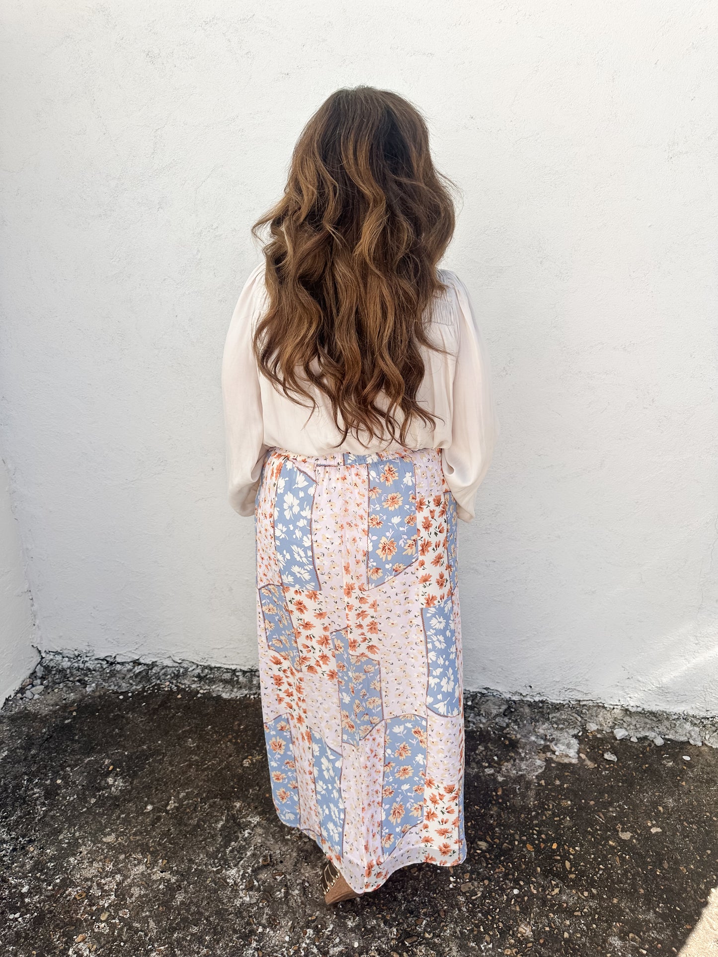 Daffodil Dreams Maxi Slip Skirt