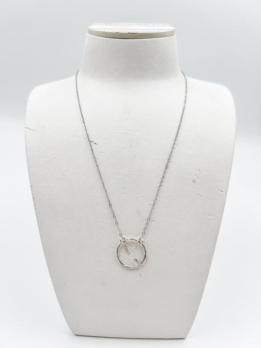 Forever Mine Silver Necklace