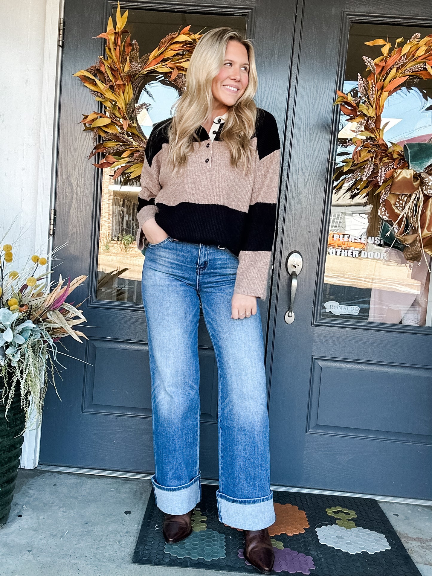 Core Denim Straight Leg Jean