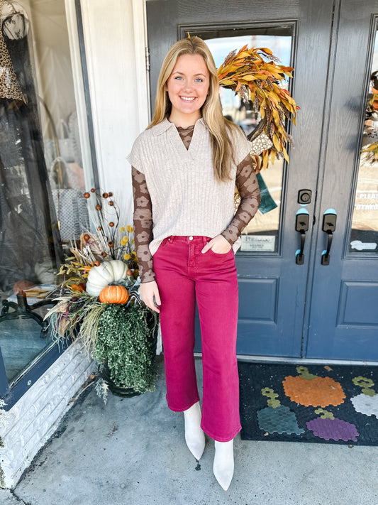 Oatmeal Delight Sweater