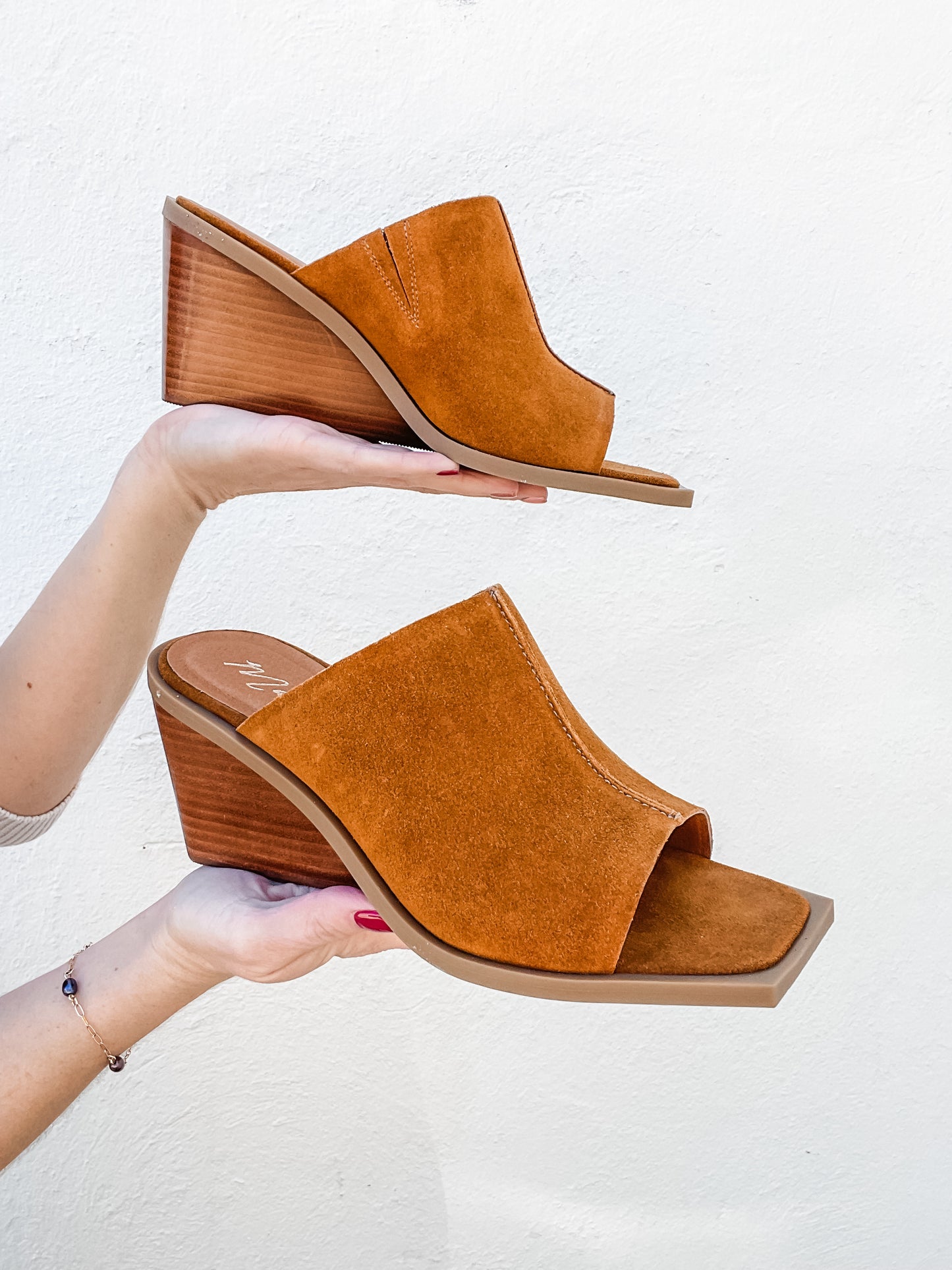 Lillie Block Heels Tobacco