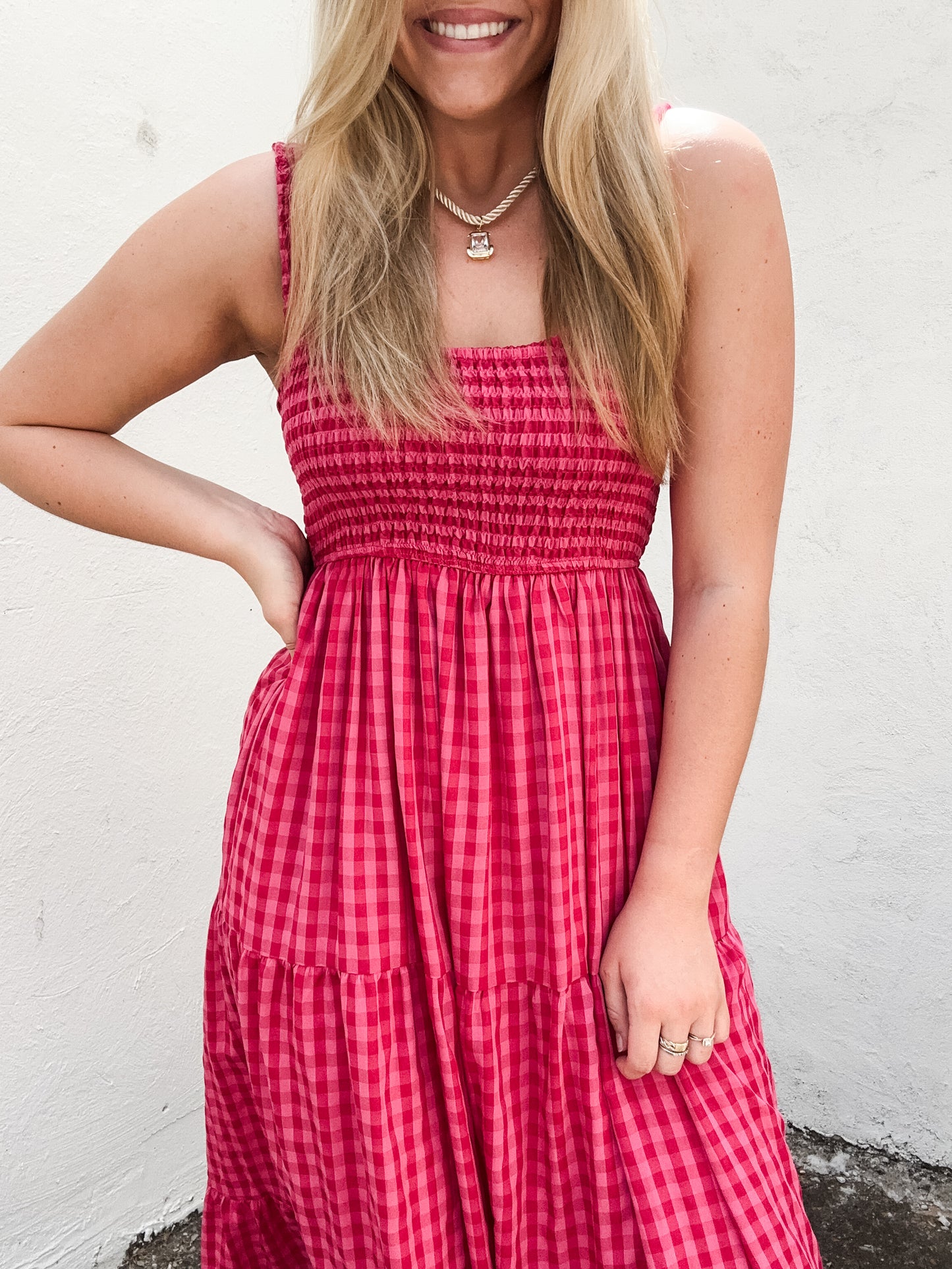 Gingham Done Right Dress