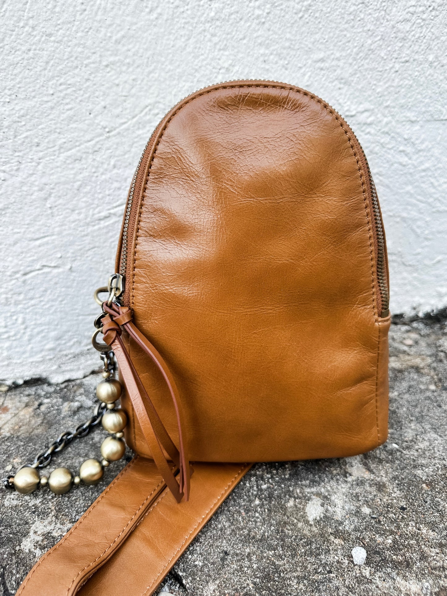 Fern Sling Truffle with Chain