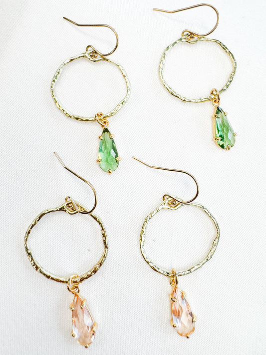 Infinity Circle Earrings