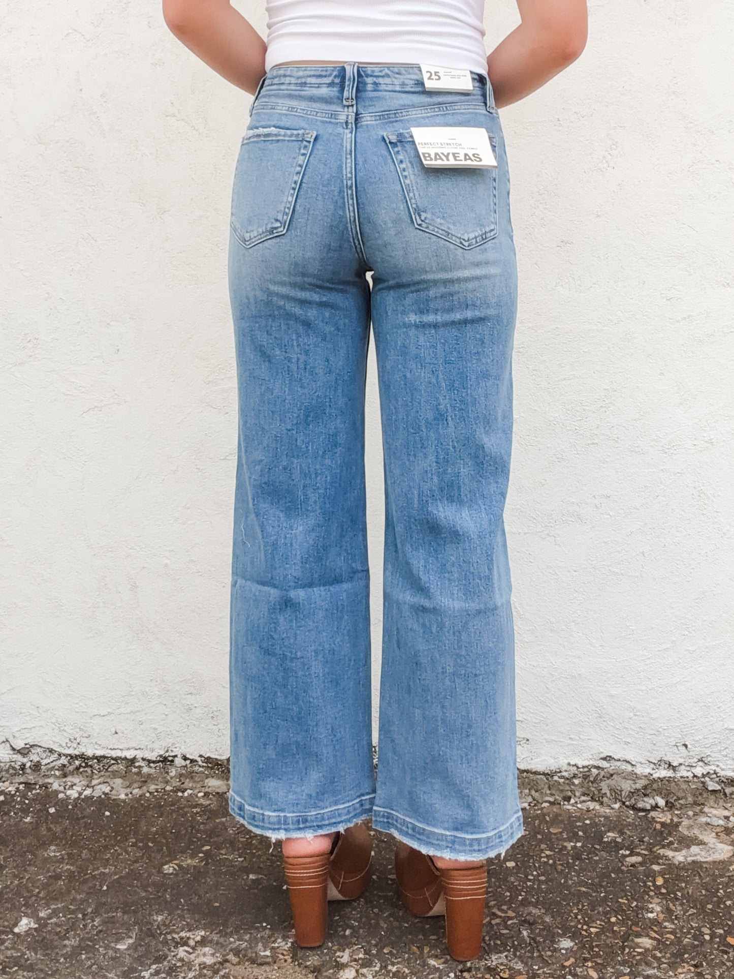 Zephyrine High Rise Wide Leg Jeans