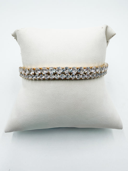 Elara Stretch Bracelet Gold