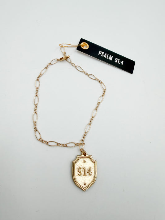 Psalm 91:4 Bracelet