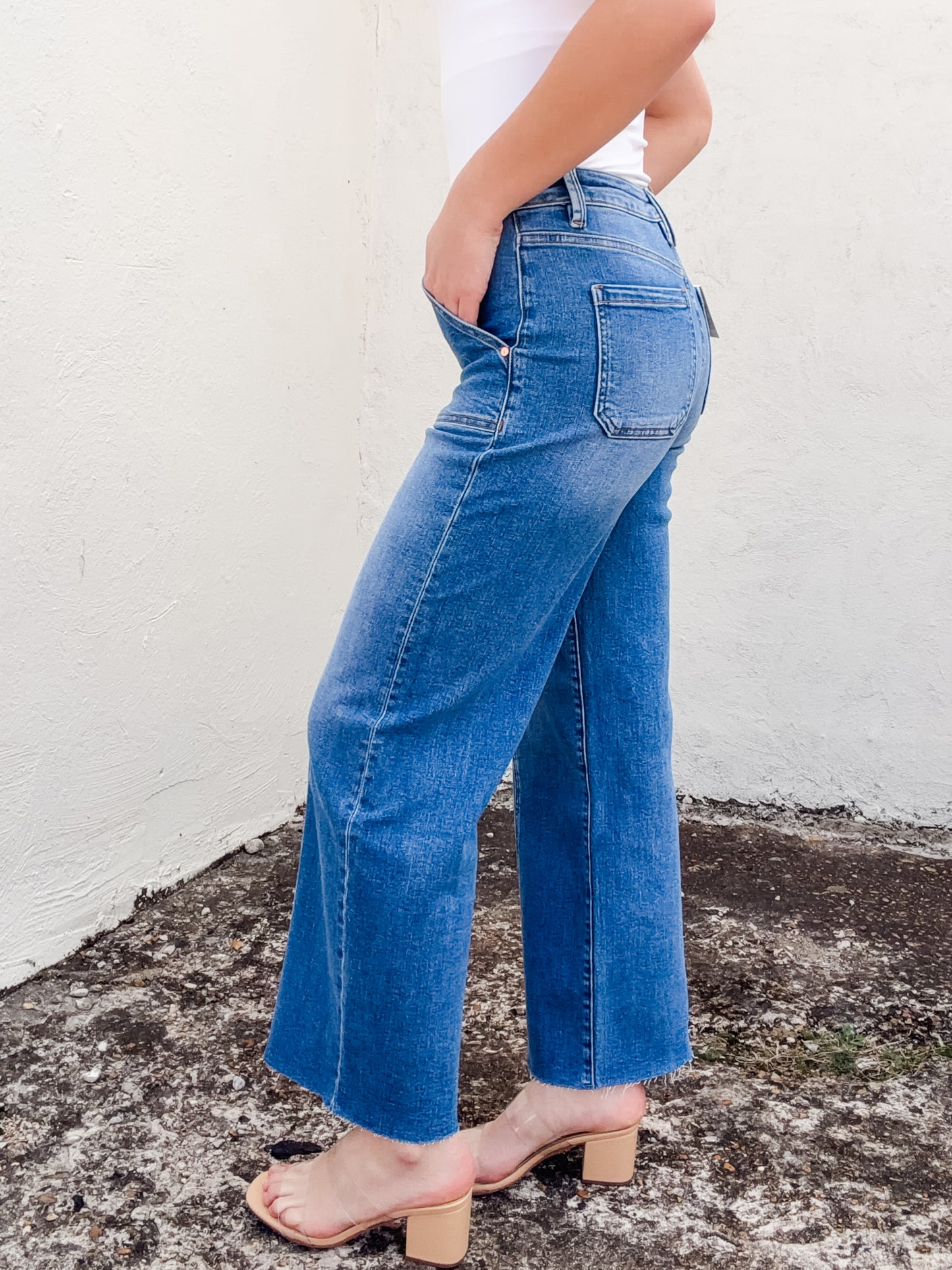 Jess High Rise Straight Blue Lover