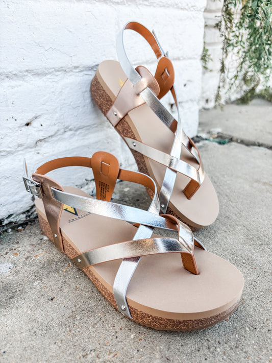Engie Mix Metallic Sandal