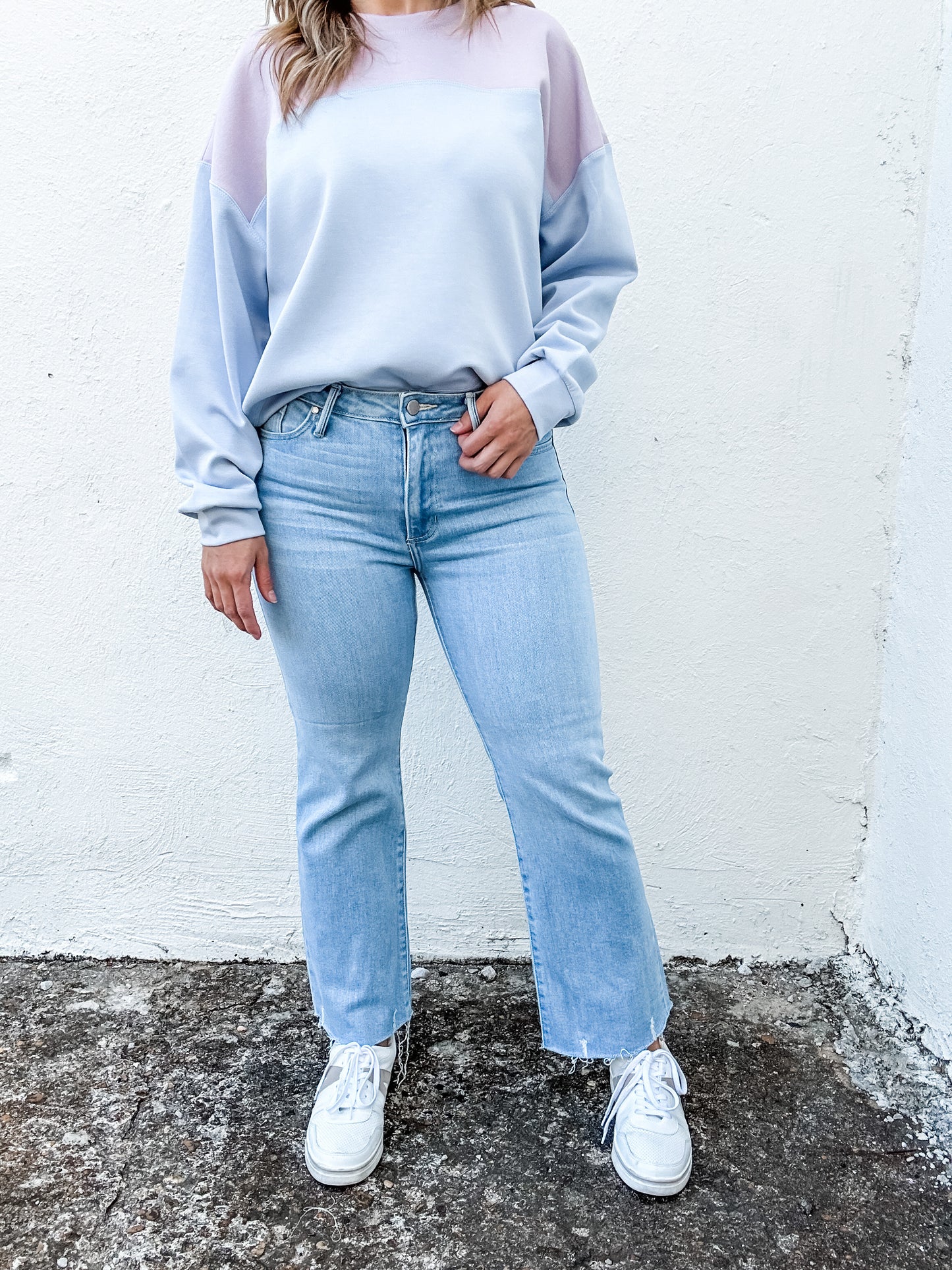 Frayed Crop Flare Jean