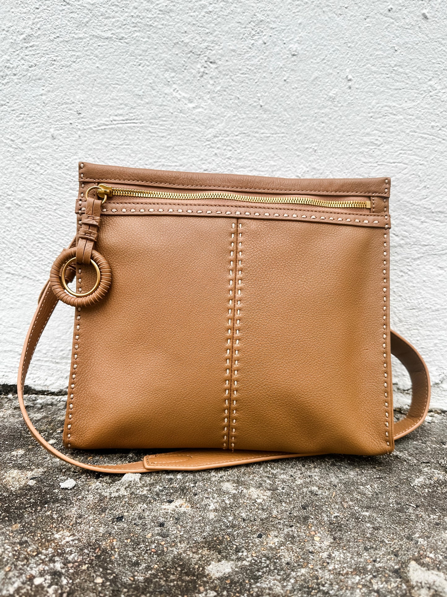 Austin Medium Crossbody Timber Brown