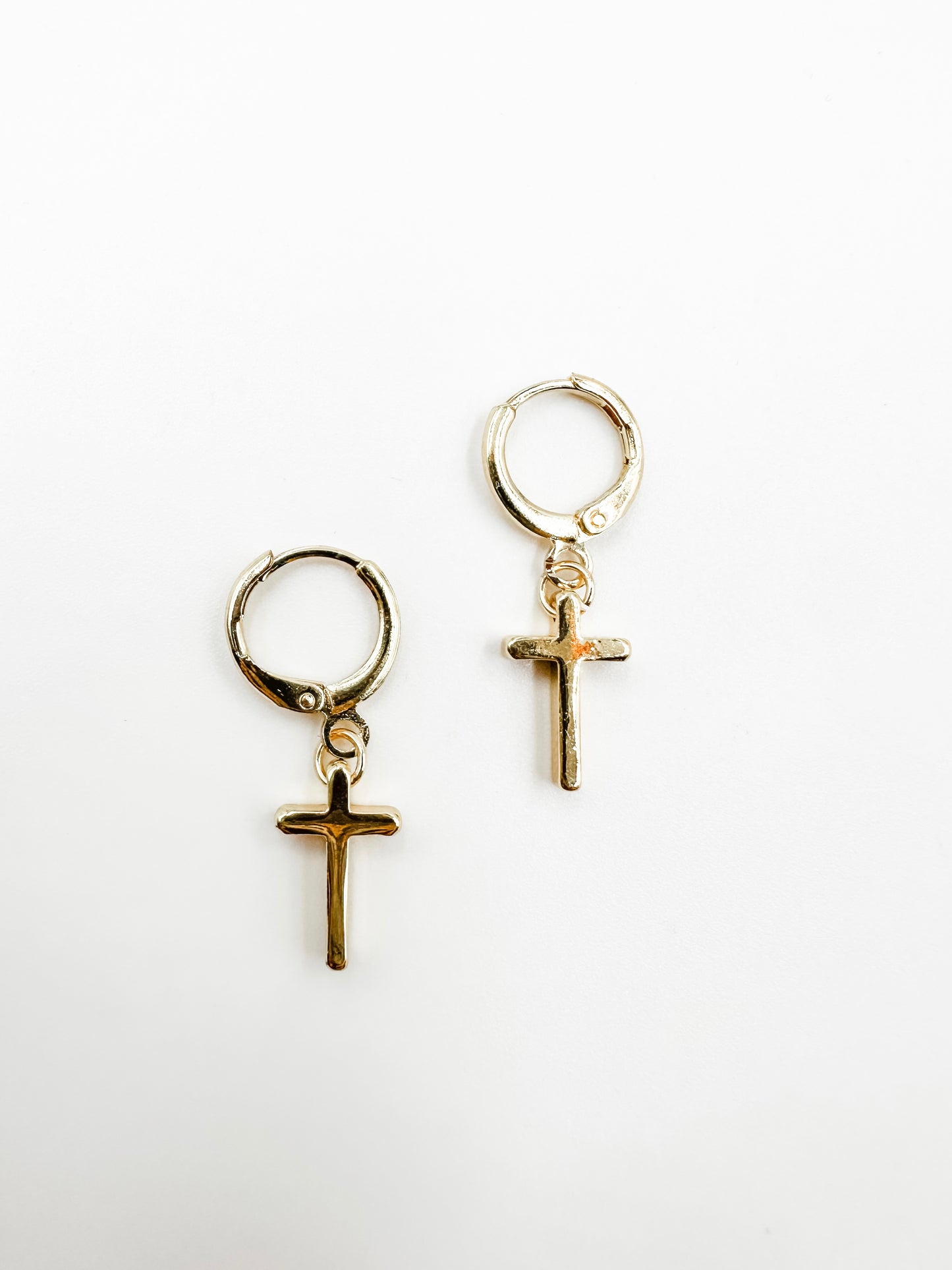 Angel Cross Earrings