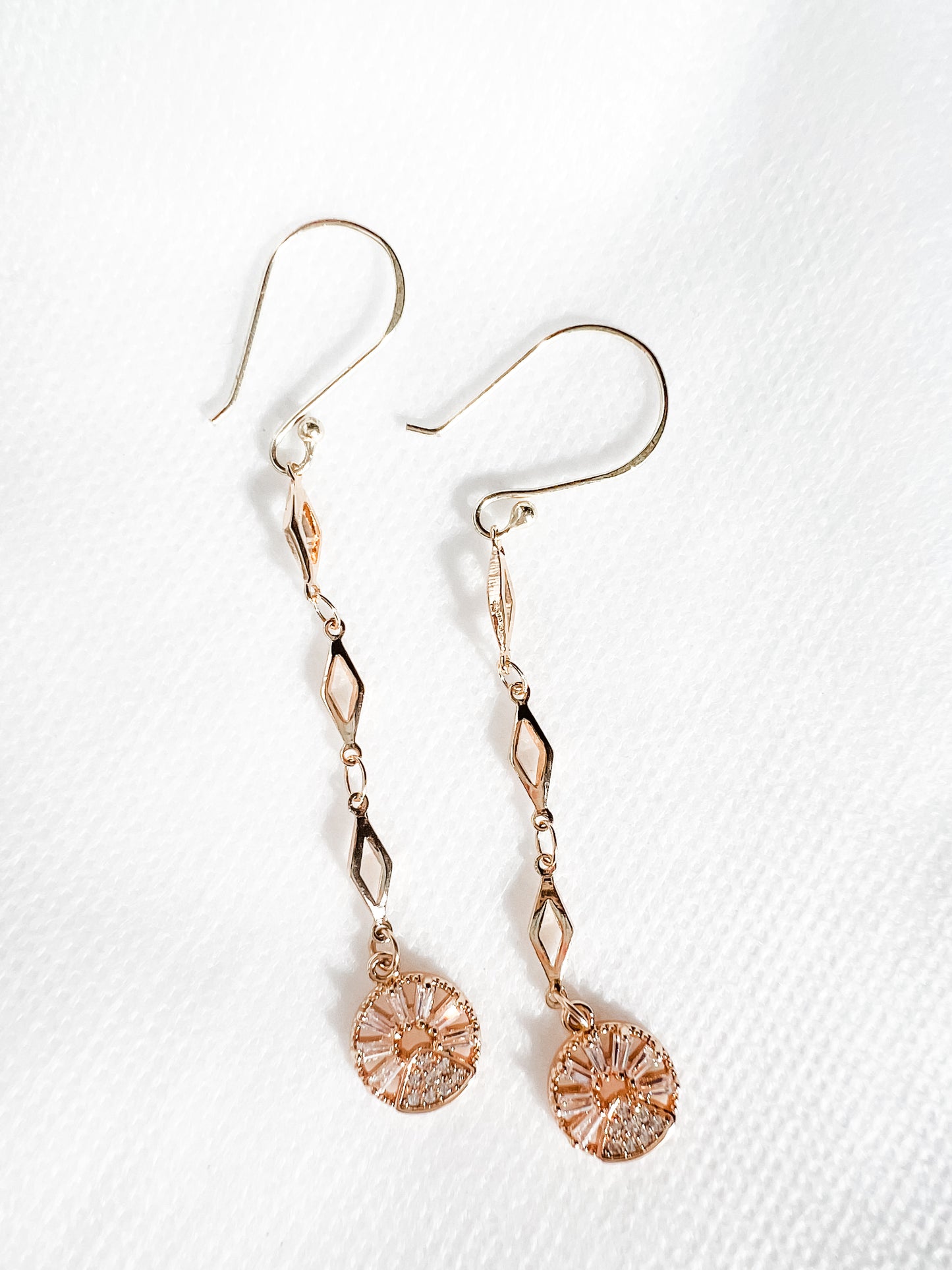 Diamond Links Earrings