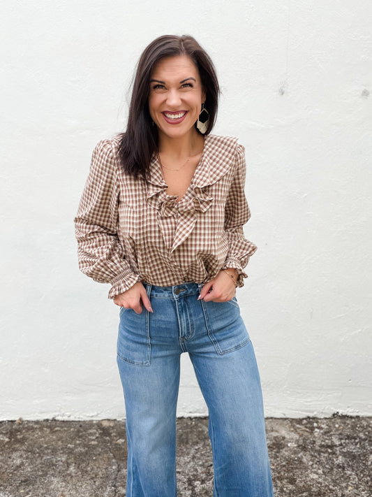 Harvest Gingham Blouse