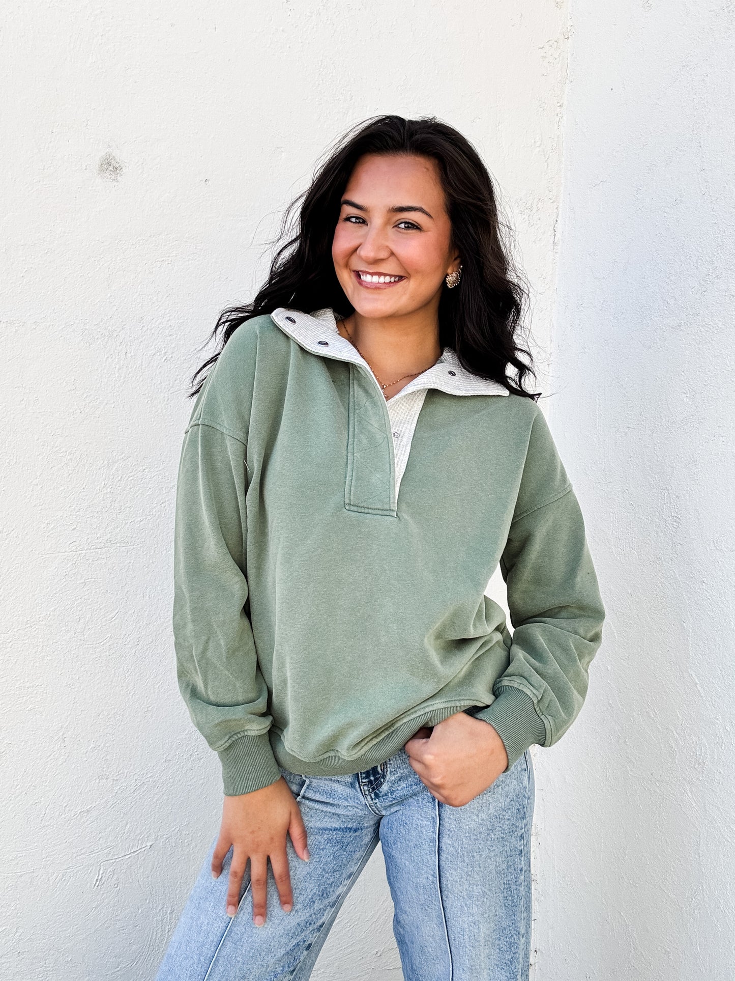 Sea Green Sweatshirt