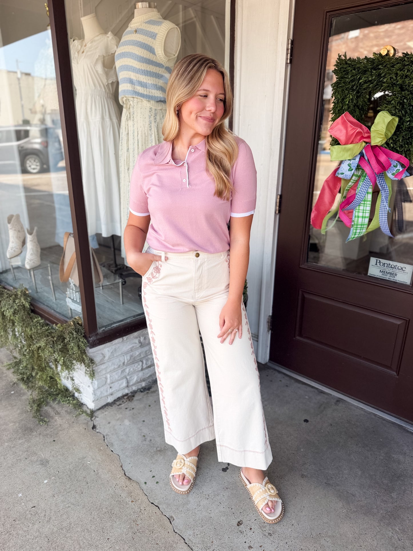 Bloom Where Planted Pants