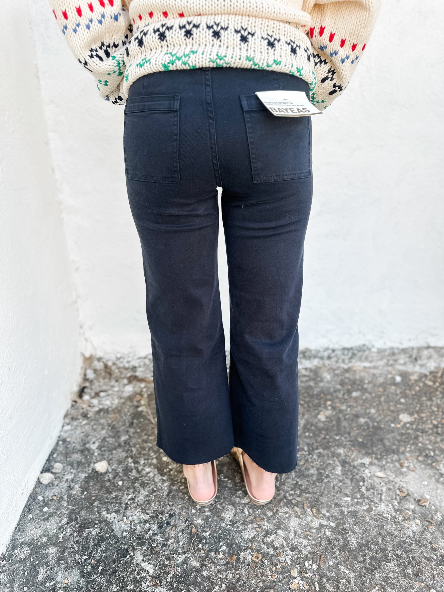 Regan High Rise Black Jeans