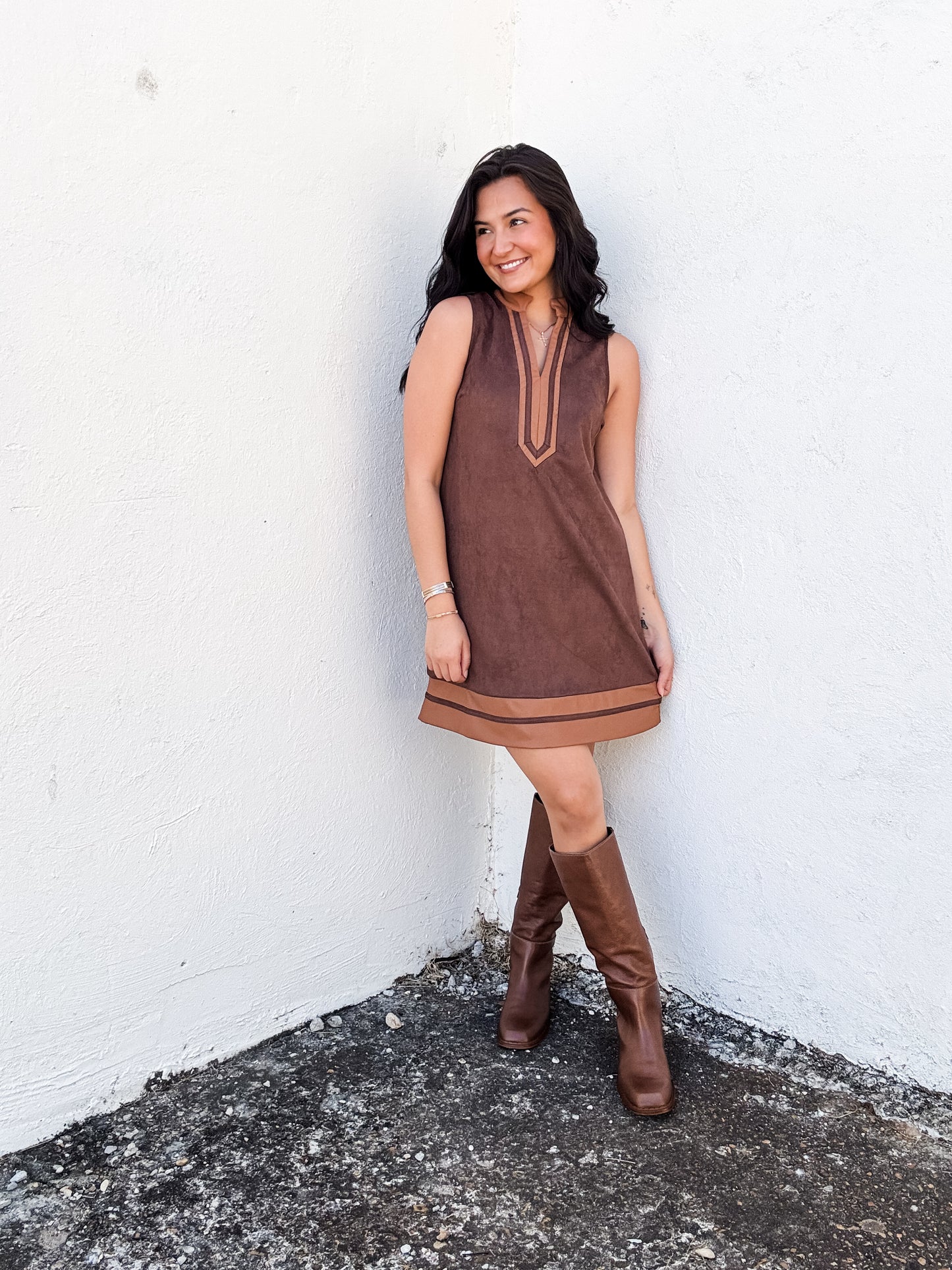 Mocha Muse Dress