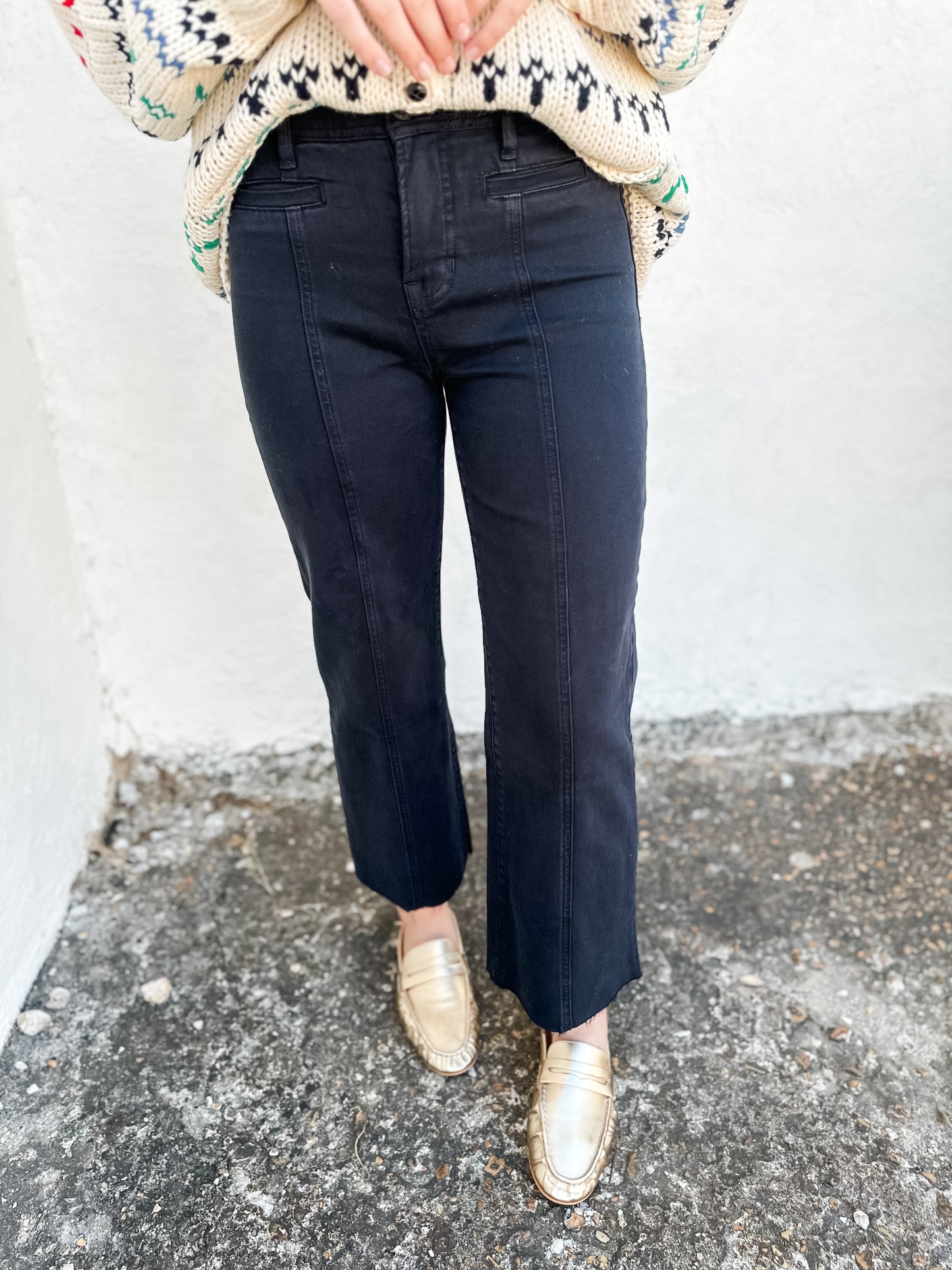 Regan High Rise Black Jeans