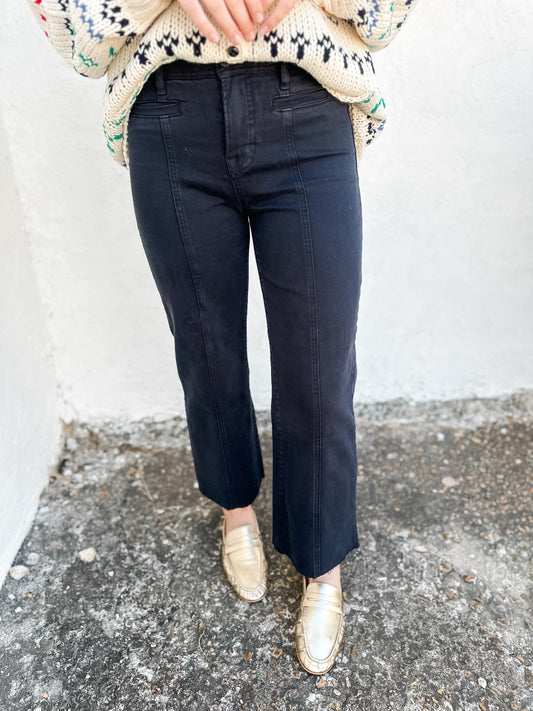 Regan High Rise Black Jeans