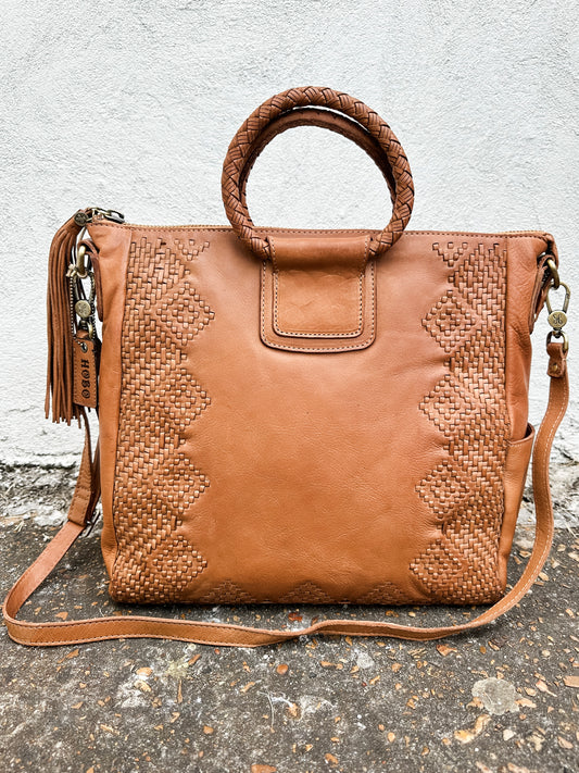 Sheila Large Satchel Harvest Wheat