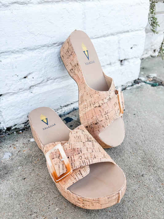 Bertha Cork Sandal