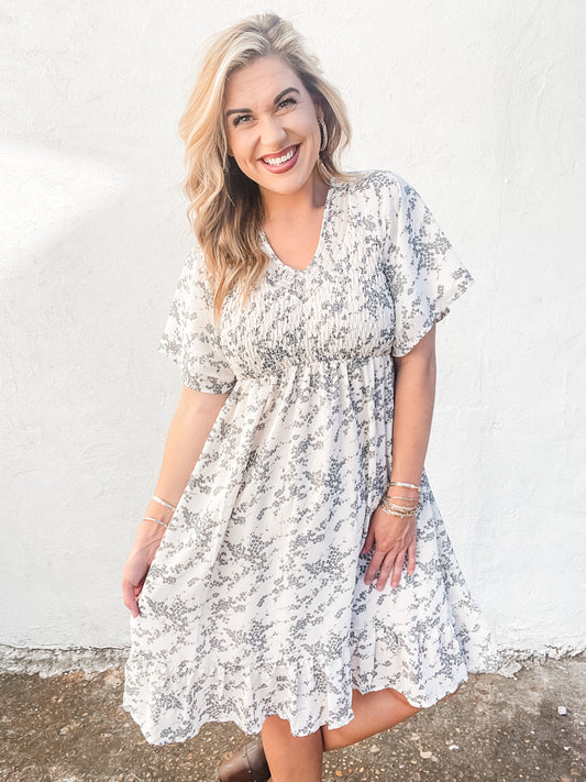 The Frances In Cloudburst Dress