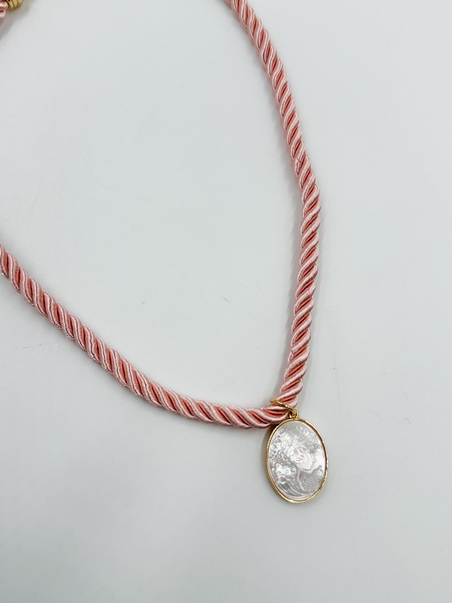 Daphne Camo Rope Necklace