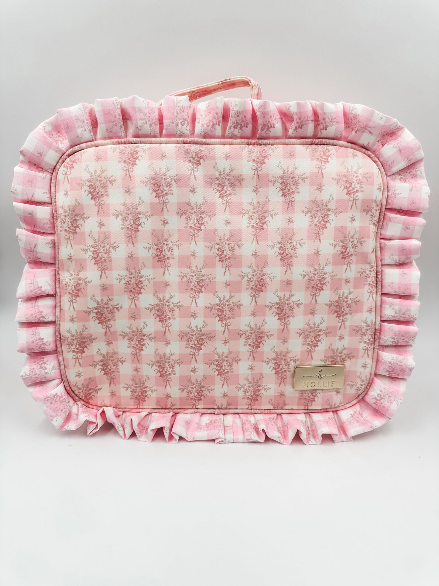 Ruffled Jett Setter Pink Floral