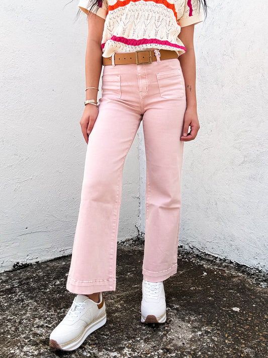 Luna High Rise Wide Leg Denim