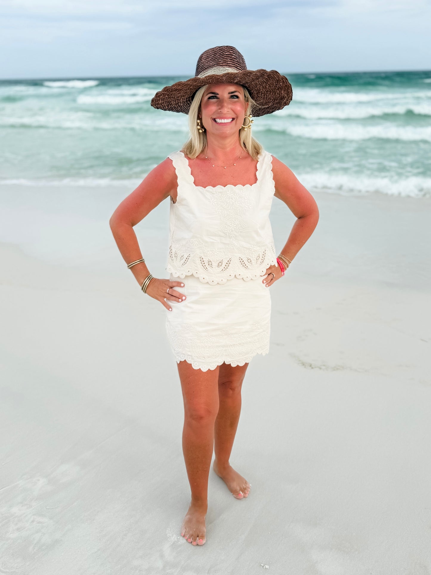 Whispers of Elegance Skirt Set