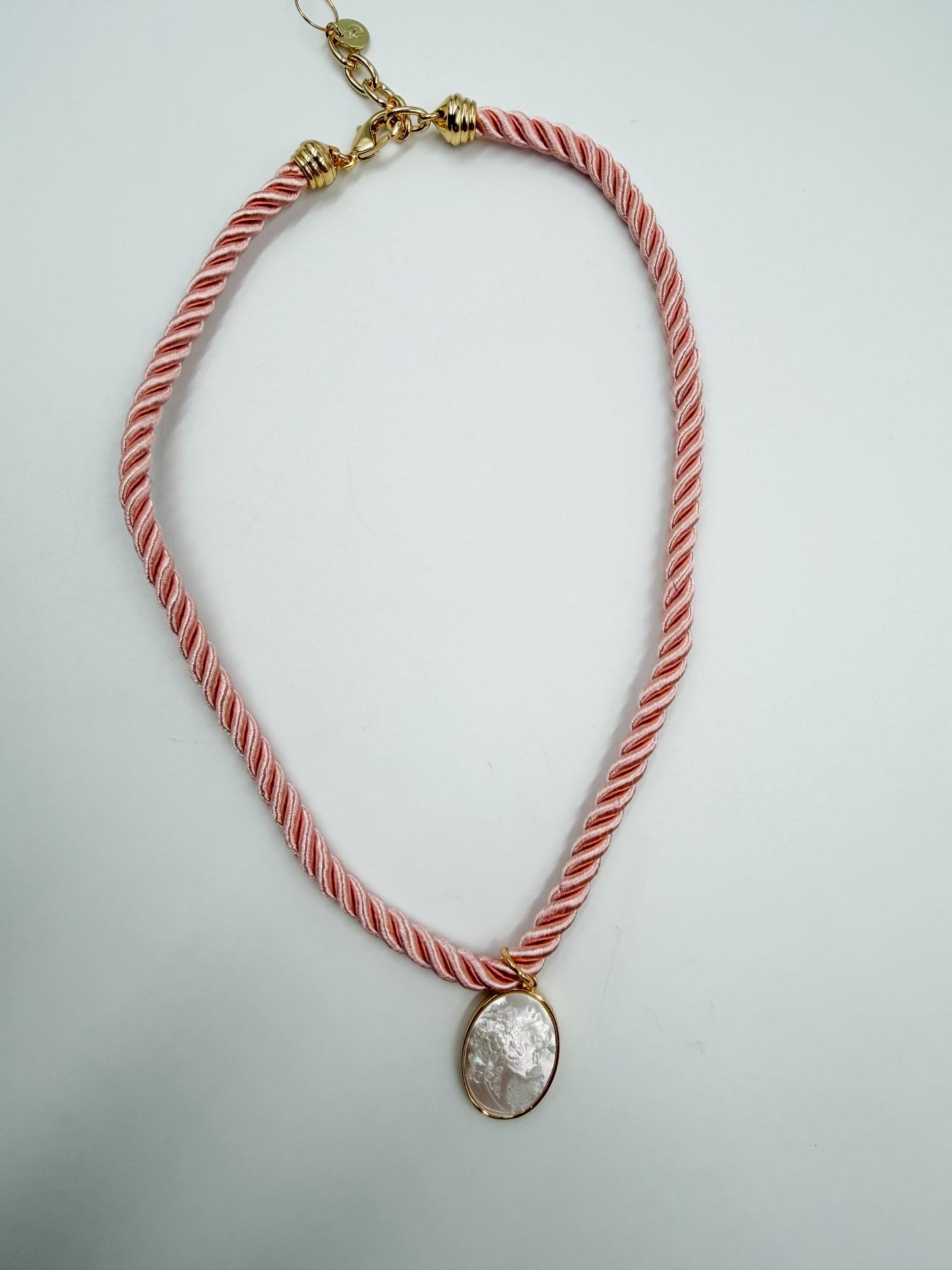 Daphne Camo Rope Necklace