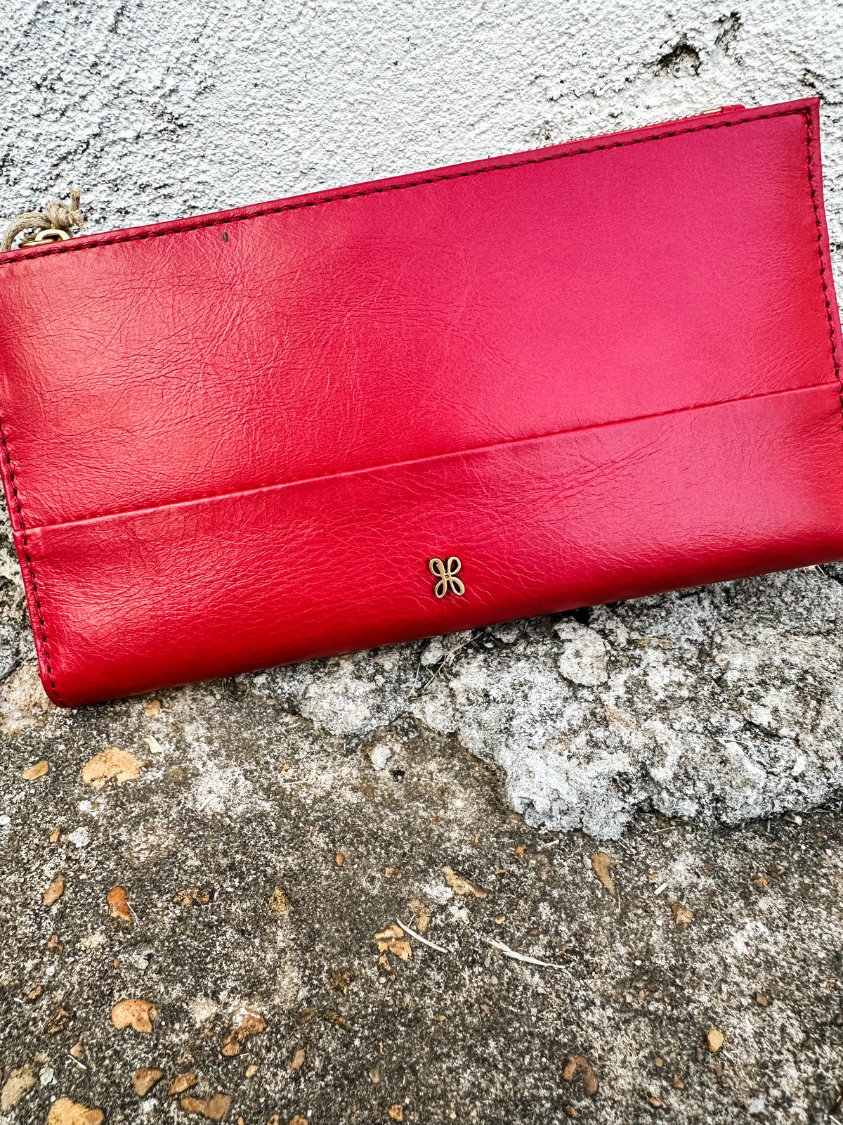 Jill Large Bifold Wallet Red