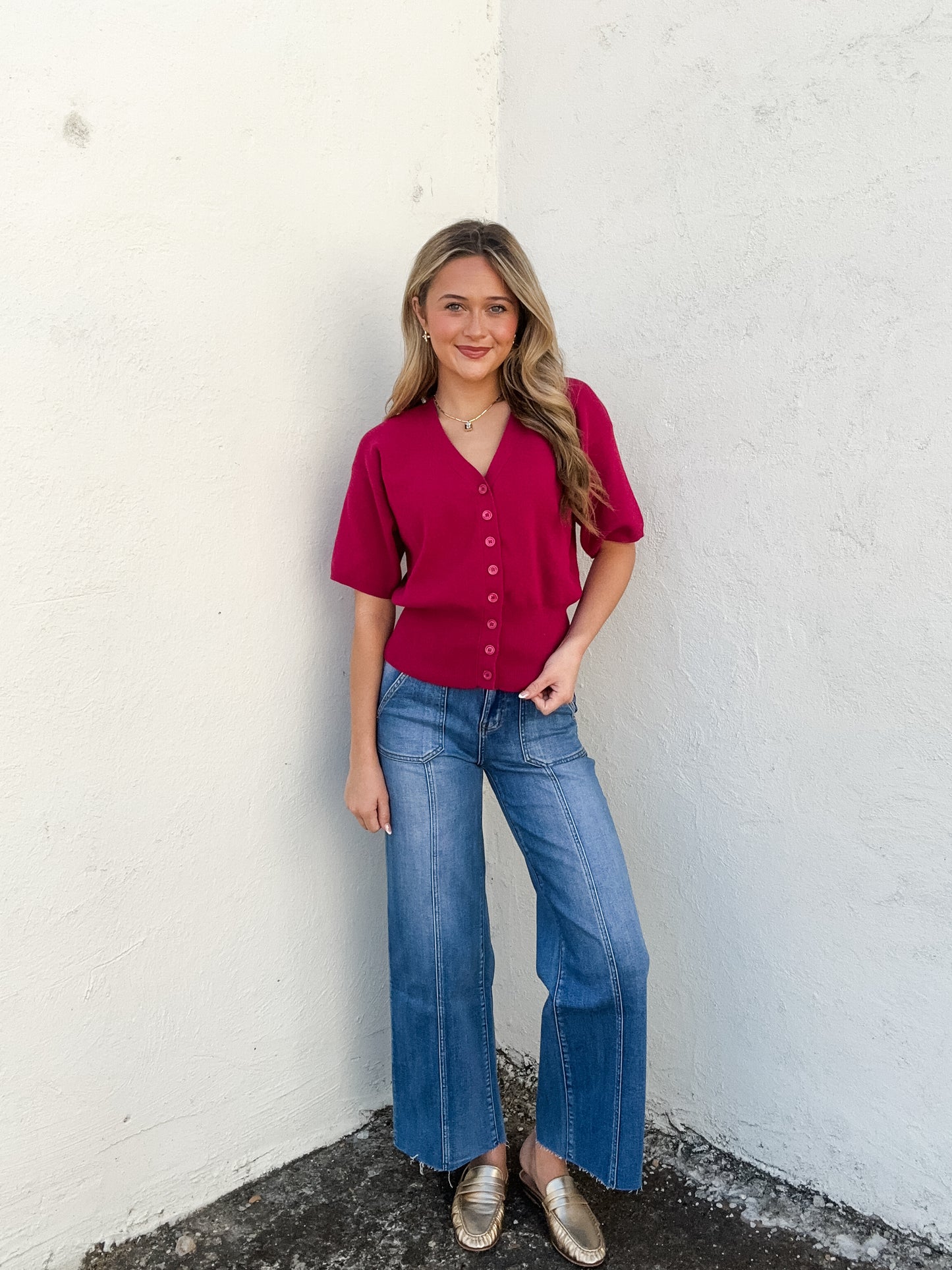 Magenta Madness Top