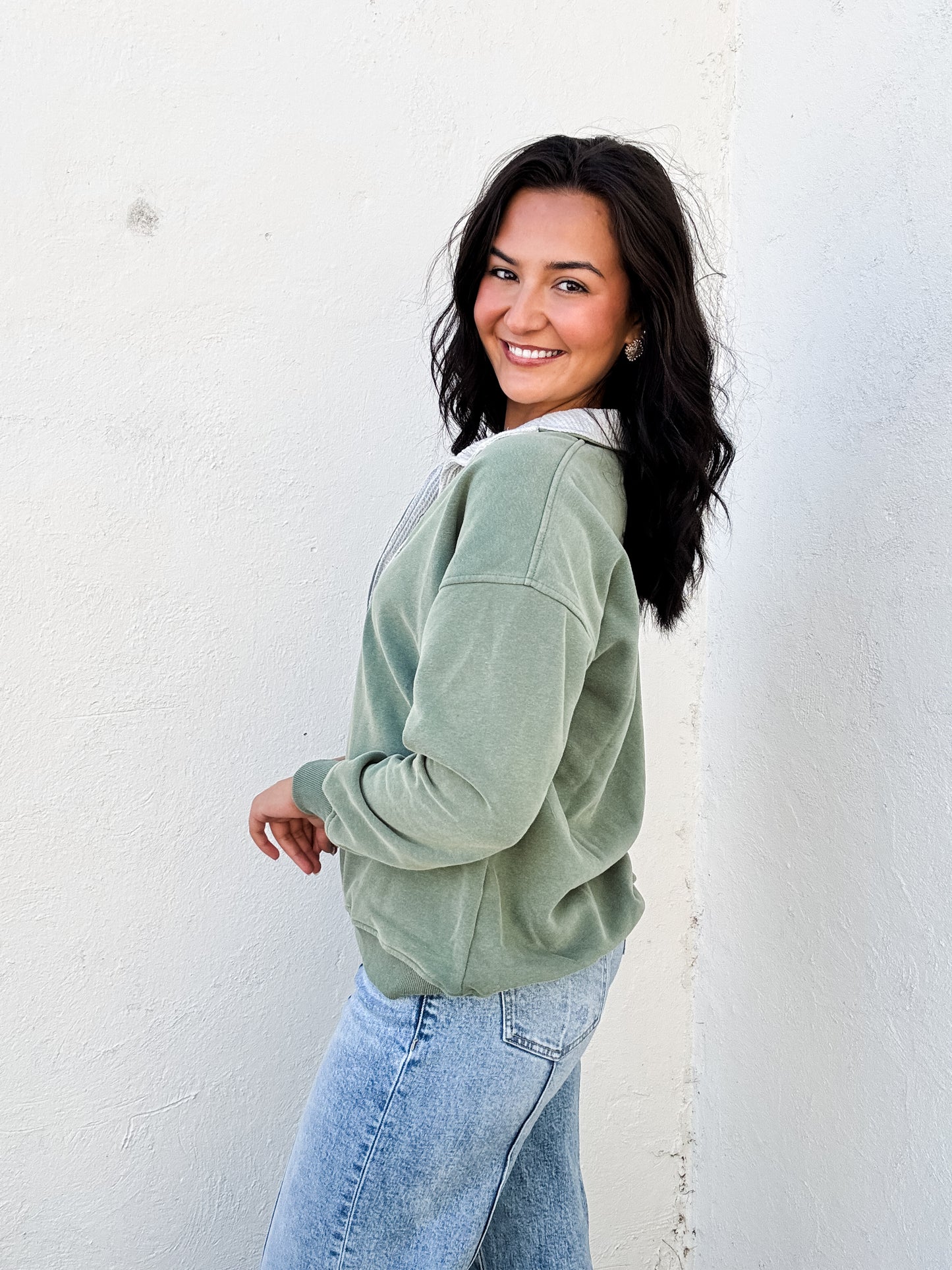 Sea Green Sweatshirt