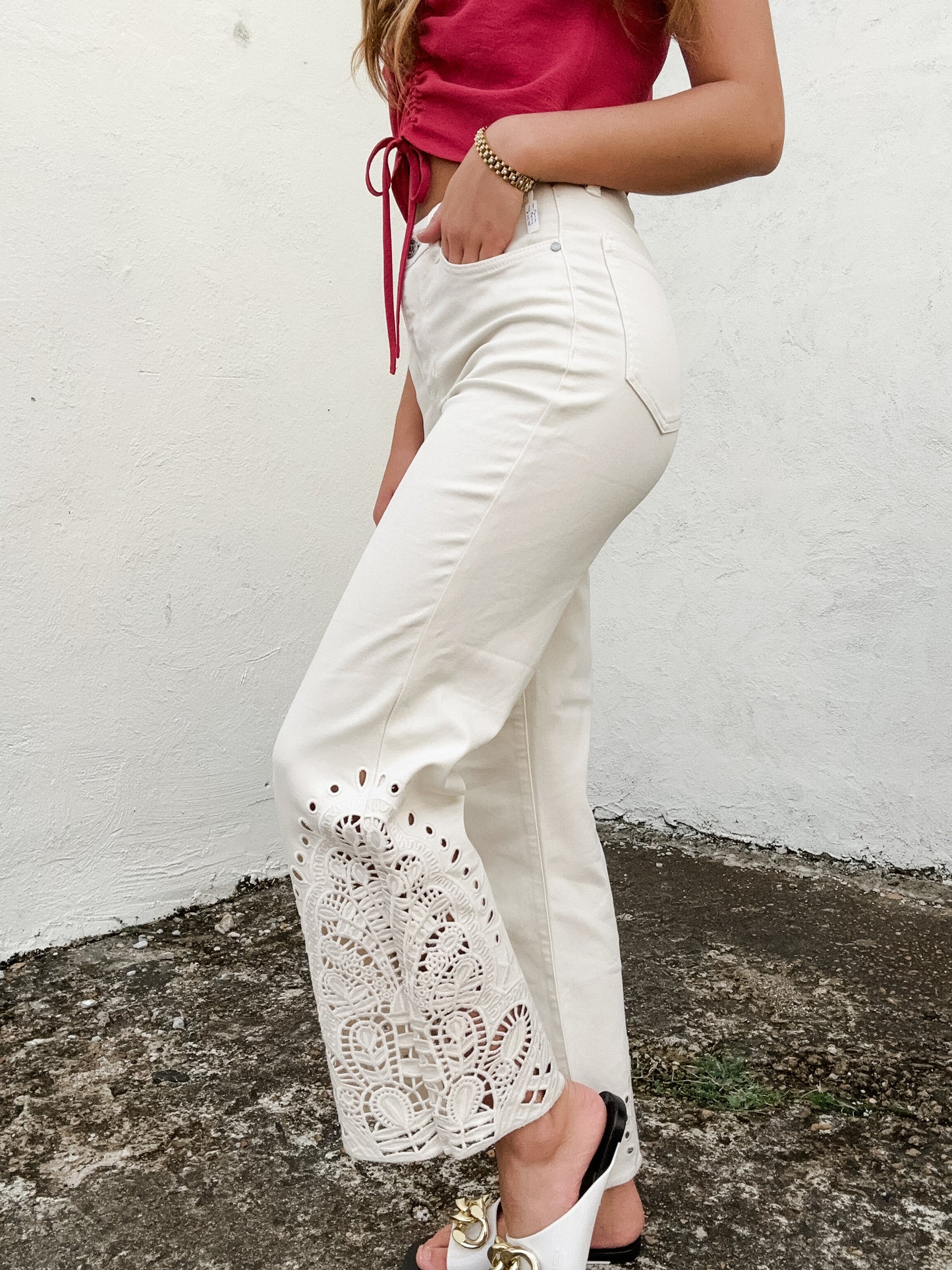 Paris HighRise Straight Jeans