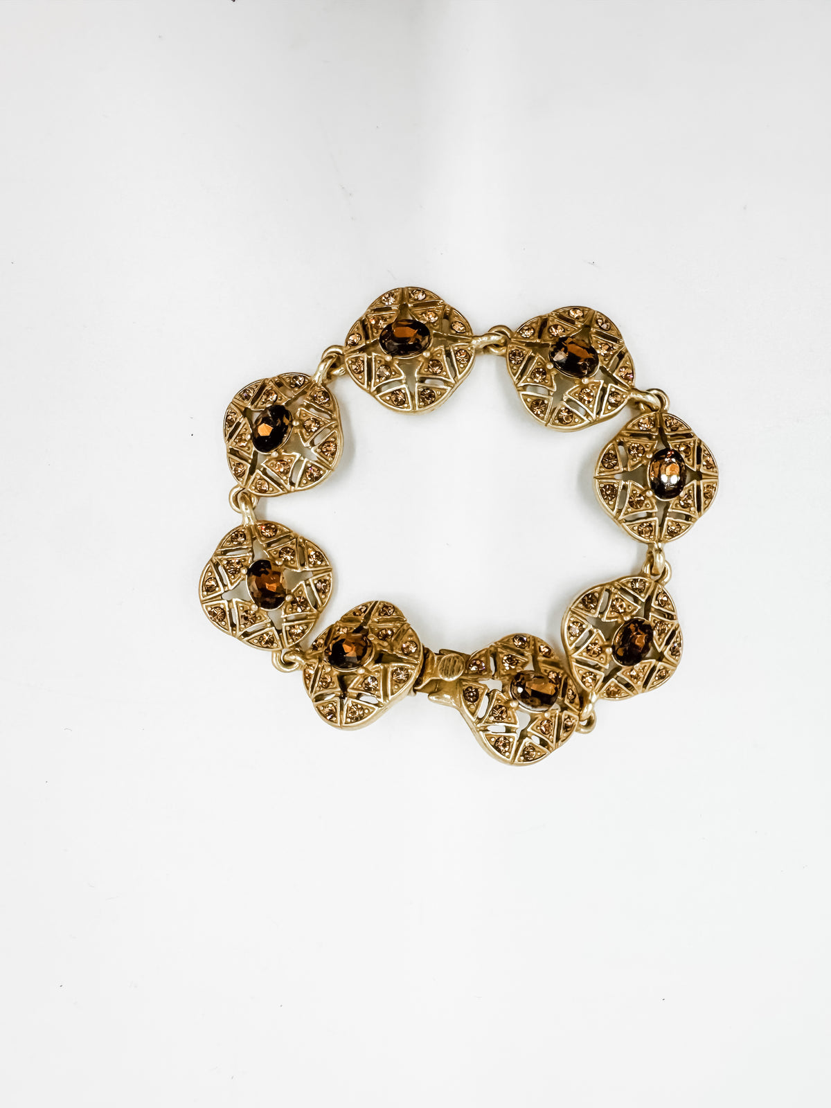 Amber Crystal Bracelet