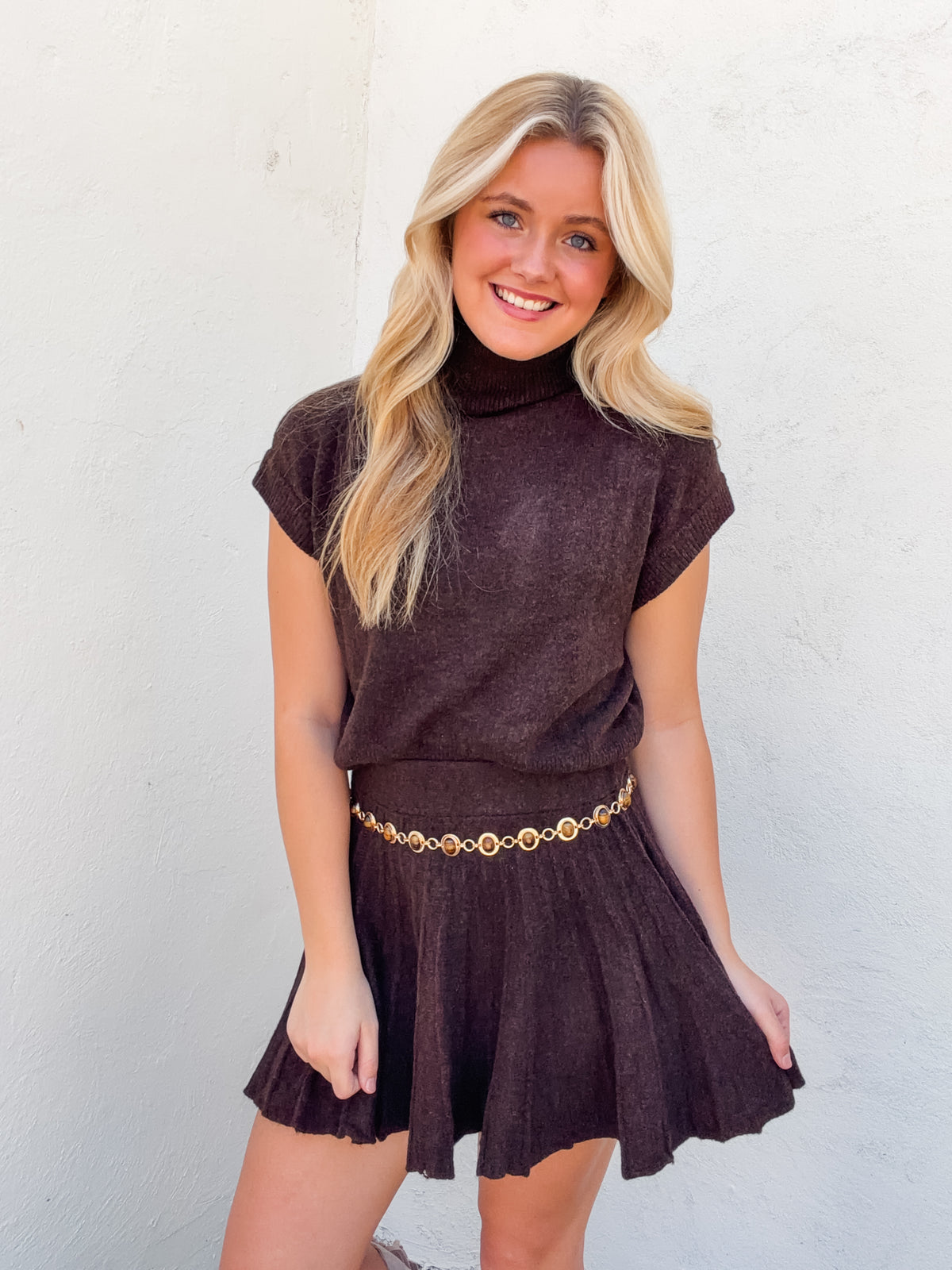 Call Me Darling Set Brown