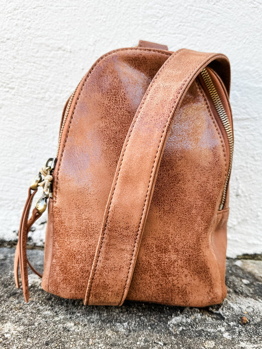 Fern Sling in Burnished Saddle