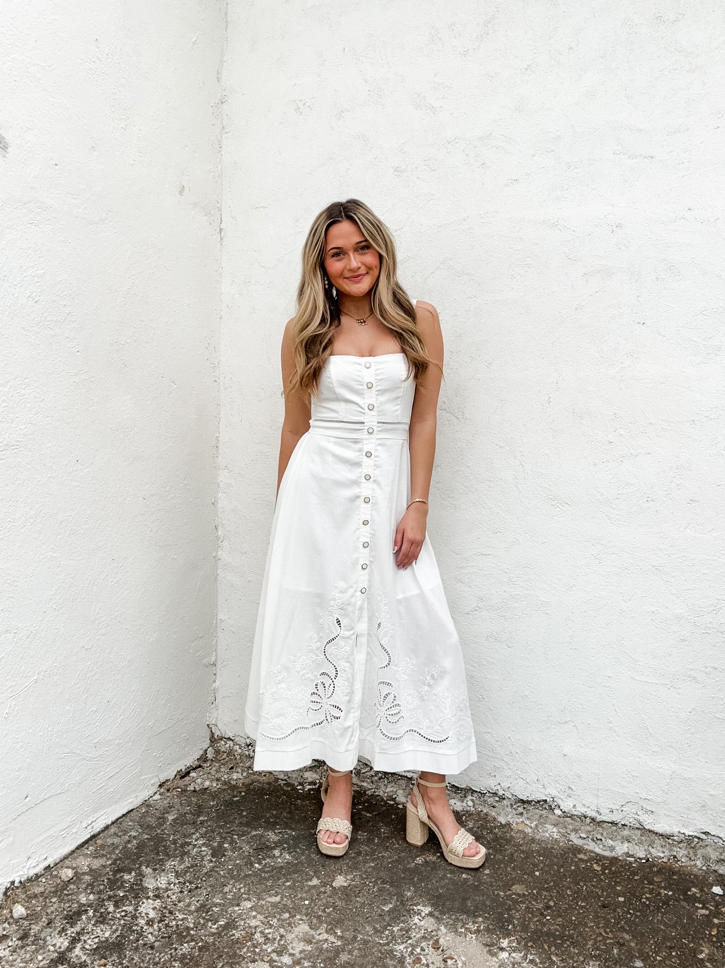 Lily White Dress