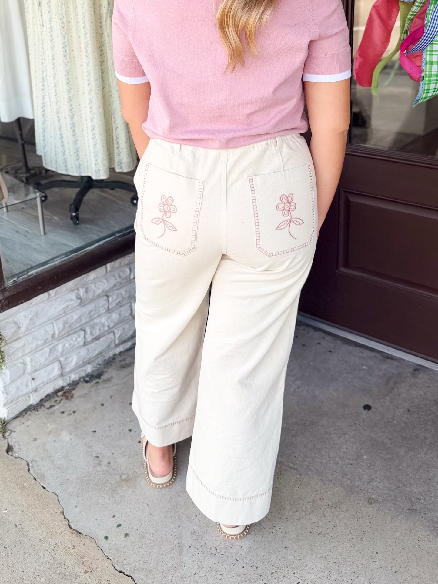 Bloom Where Planted Pants