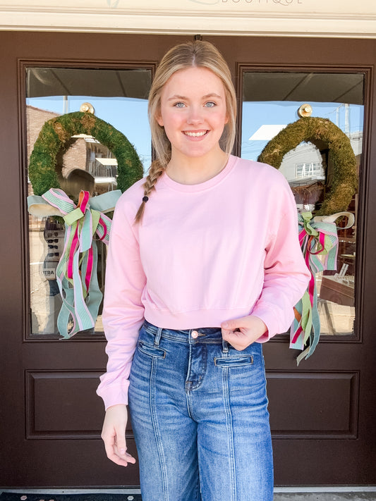 Show Stopper Sweatshirt Pink