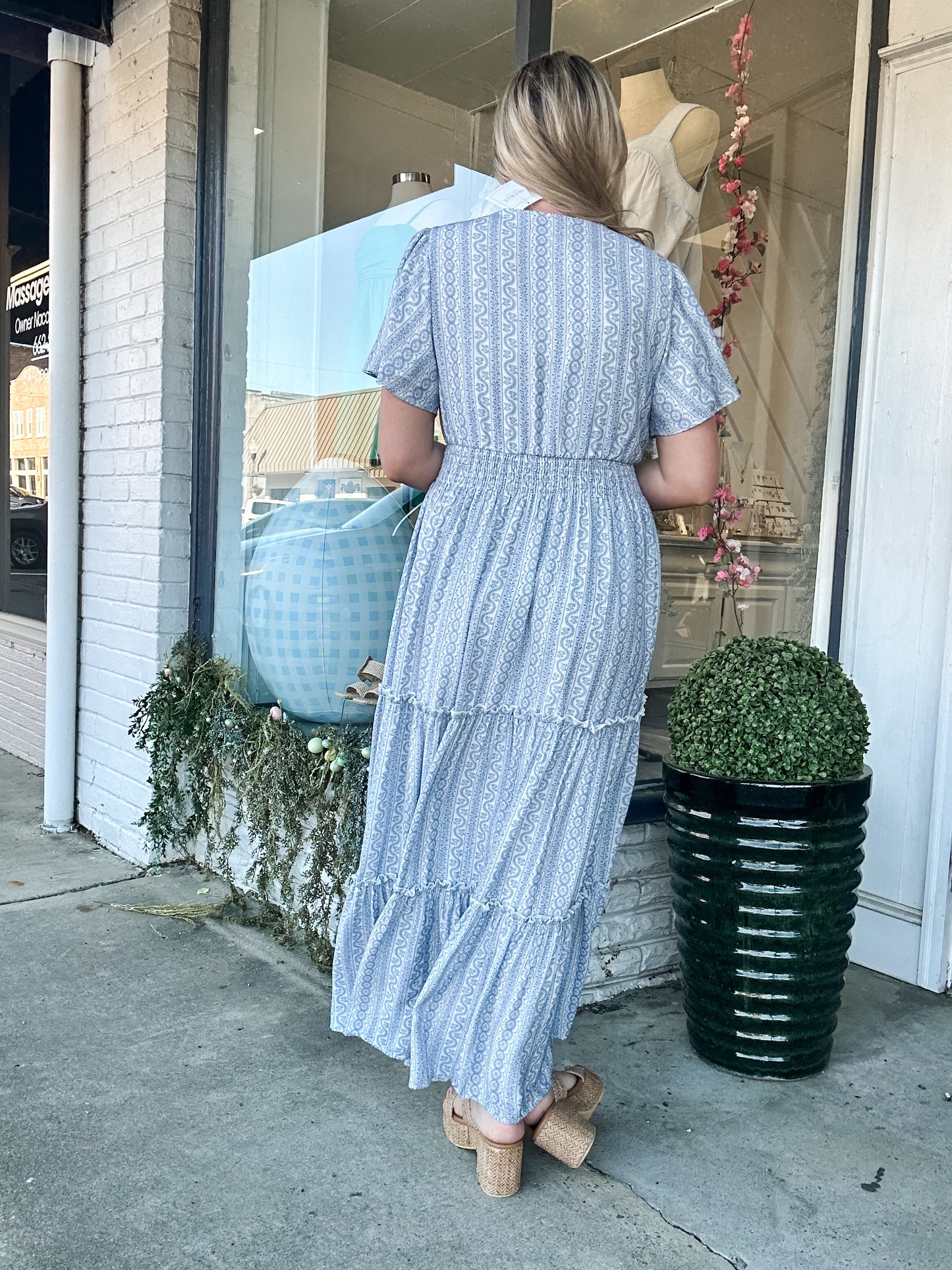The Eden in Porcelain Blue