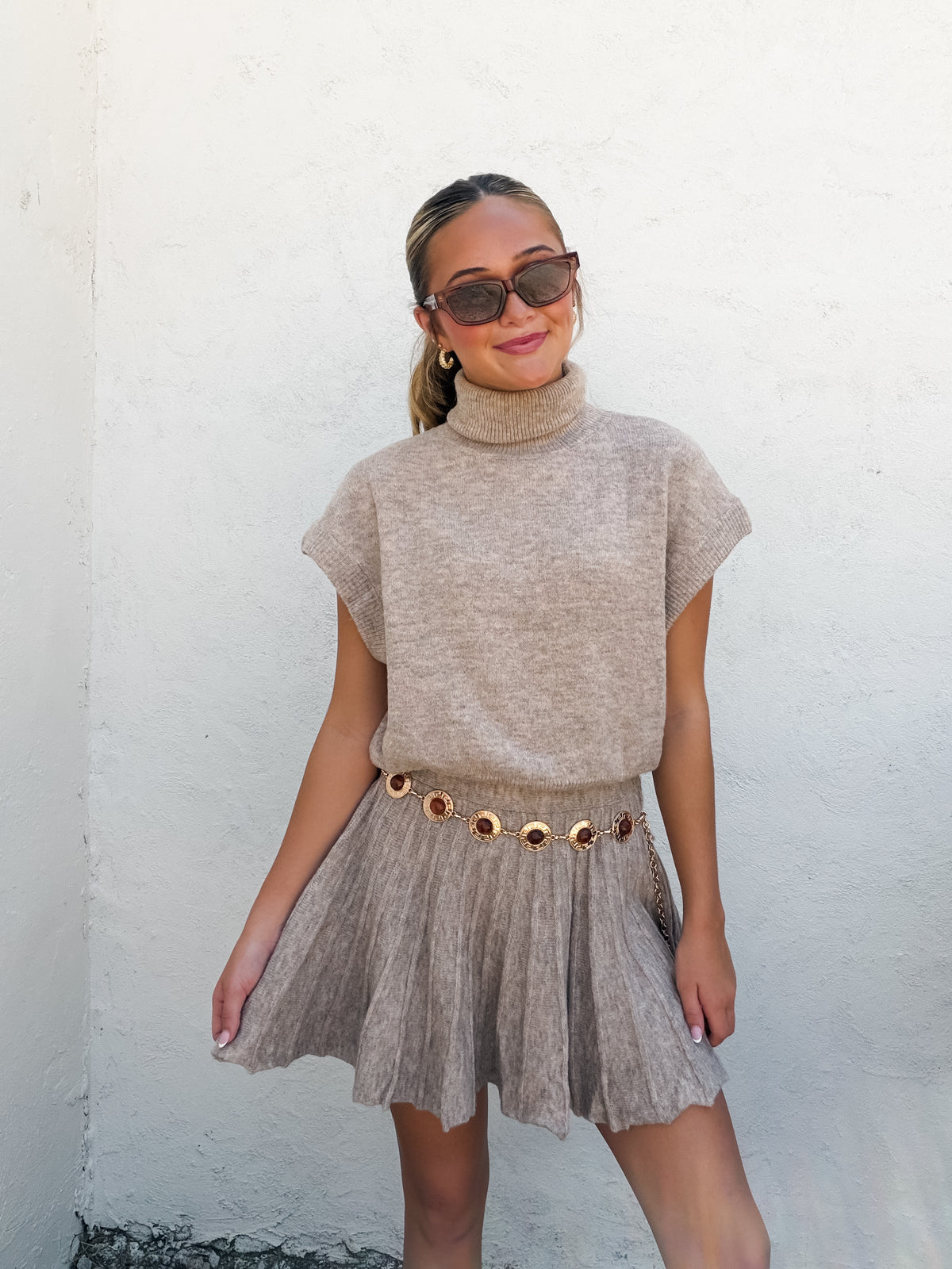 Call Me Darling Set Taupe