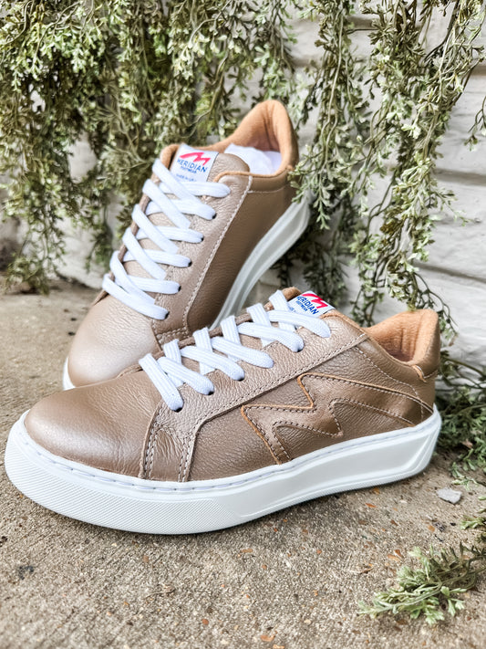 Epic Sneaker Pearl Tan/Rose Gold