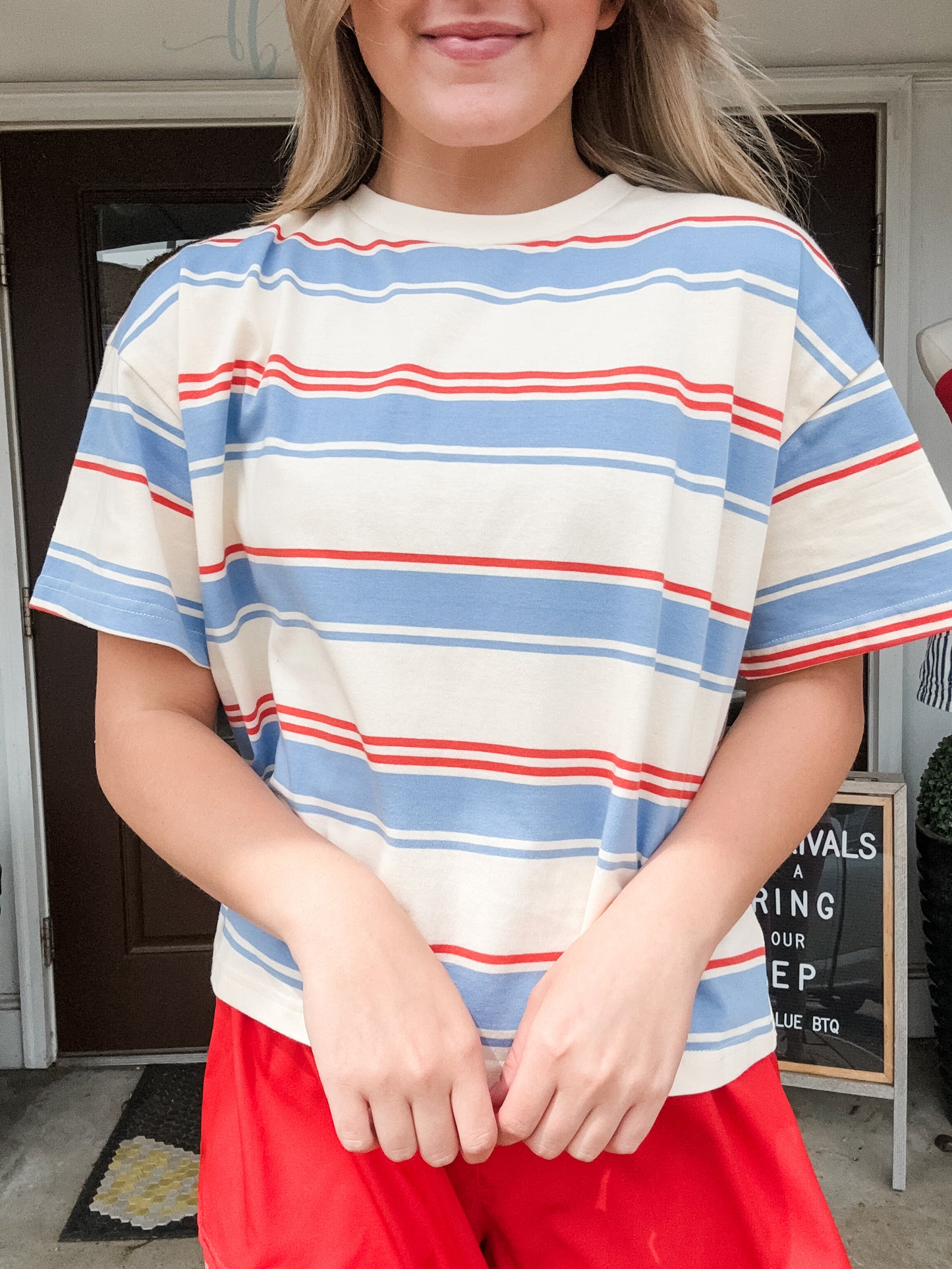 Remember Stripes Top