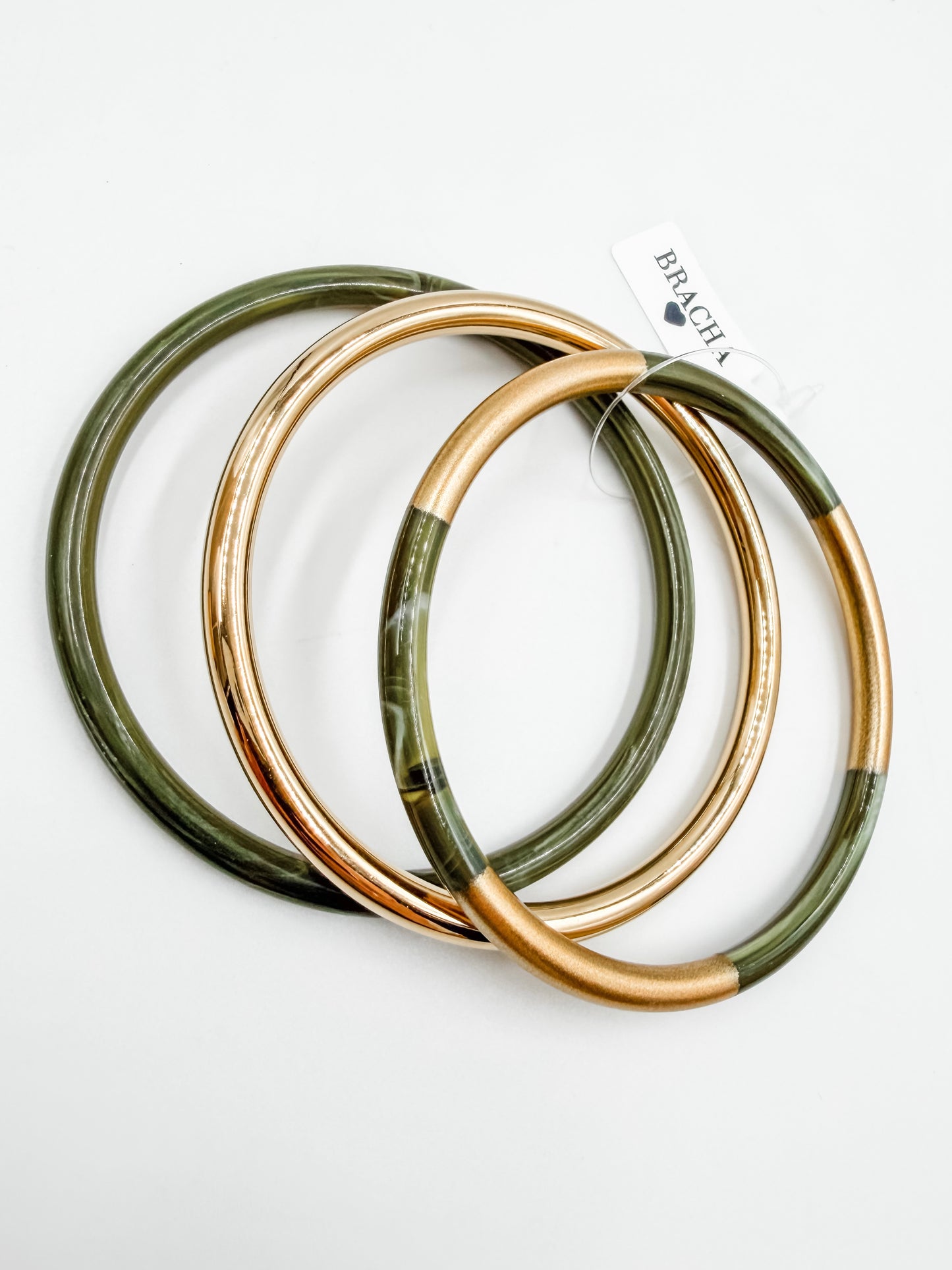Wynn Bangle Set Green