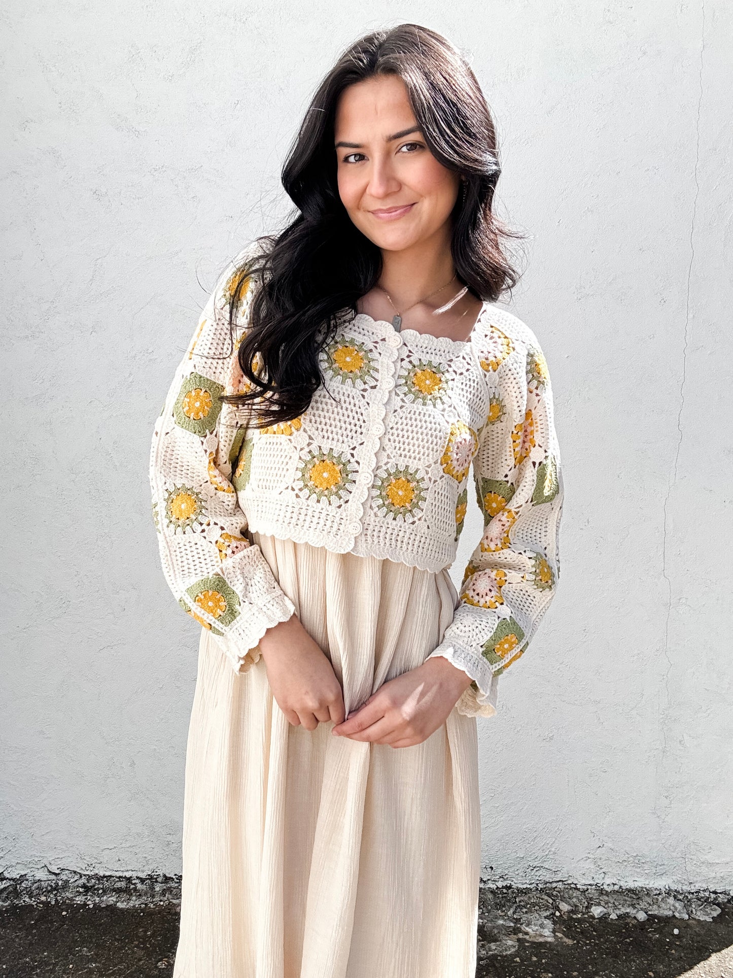 Spring Day Crochet Cardigan